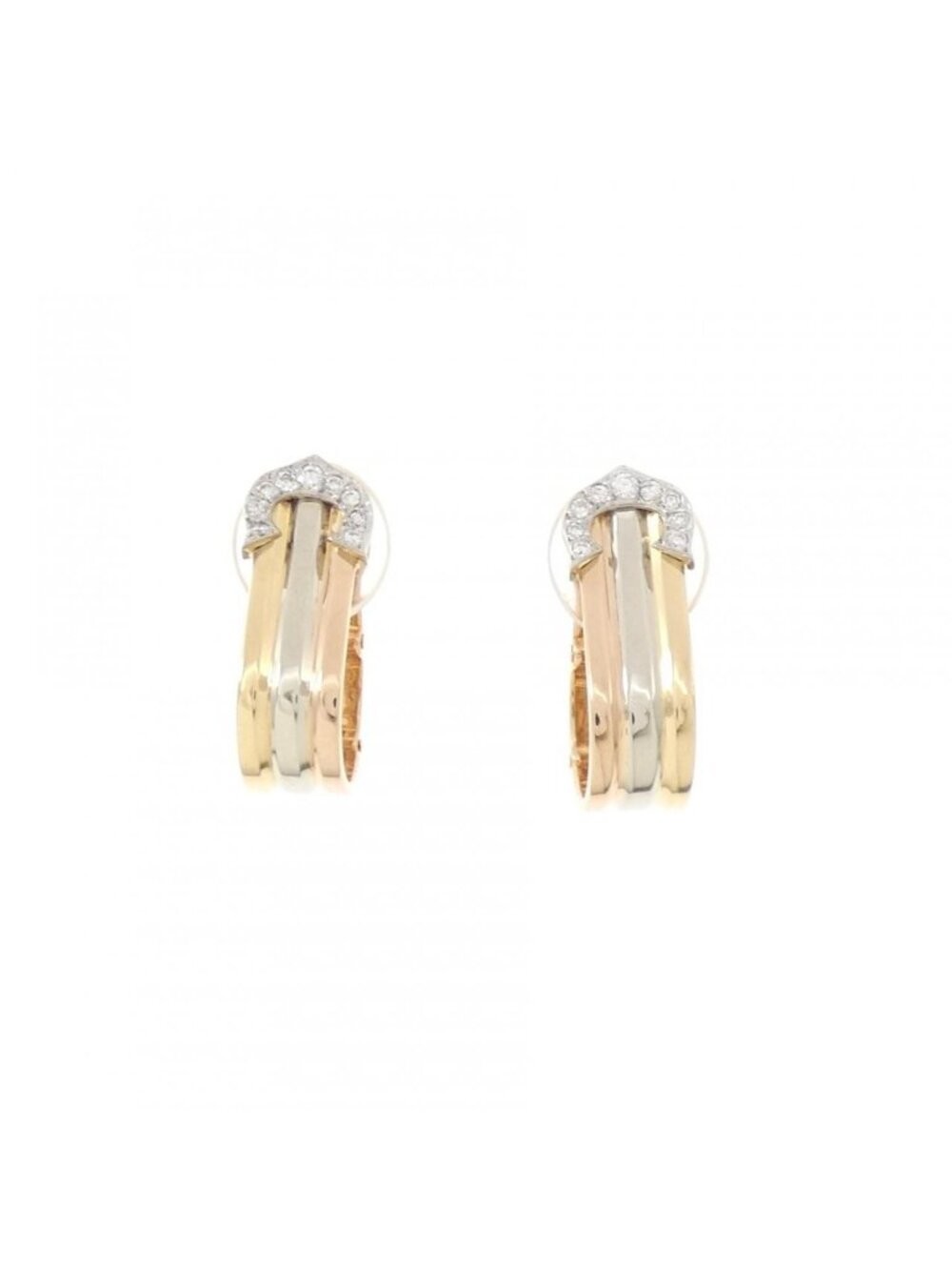 Cartier 2C Earrings Pink